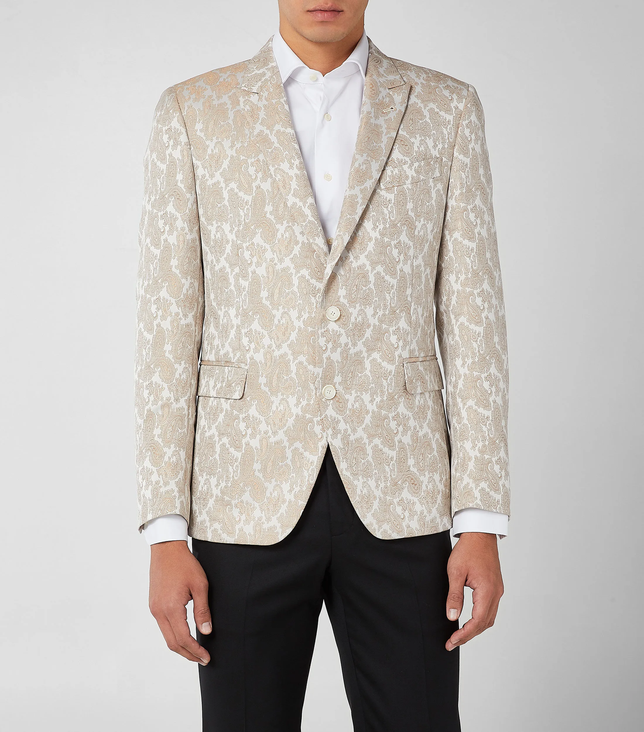 Novios de Protocolo Saco con jacquard Hombre
