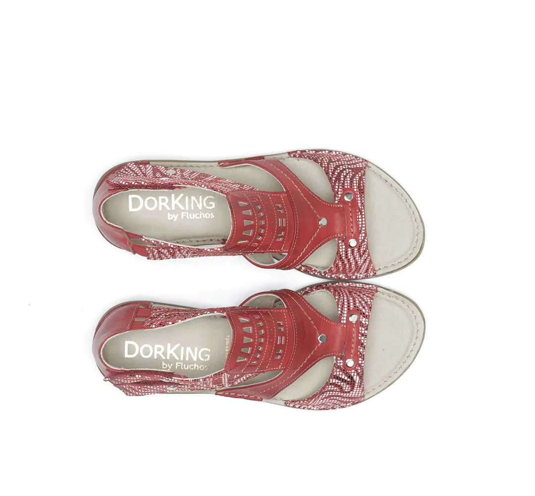 ODA D6769 Sandalia Roja