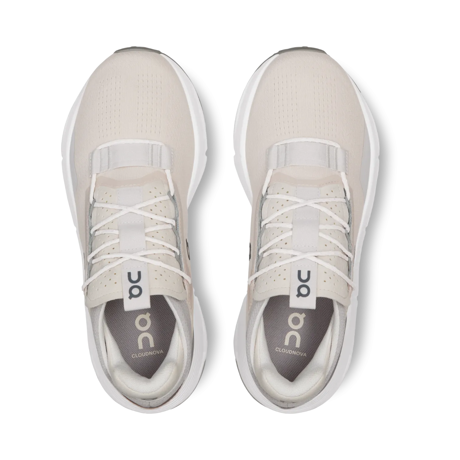 On Cloudnova 2 Sand/Fog for Women 3WE30222826
