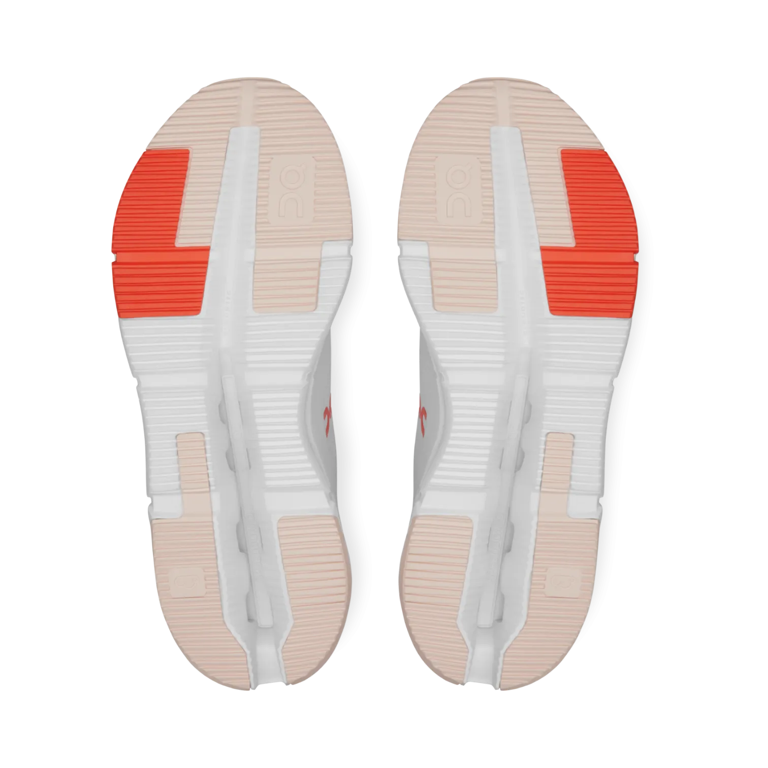 On Cloudnova 2 White/Flame for Women 3WE30220256