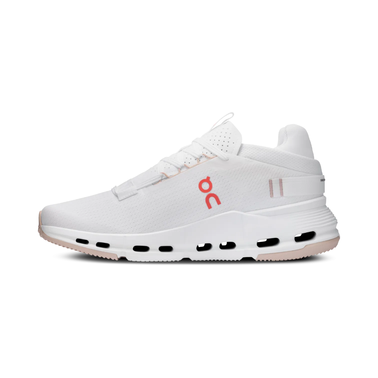 On Cloudnova 2 White/Flame for Women 3WE30220256