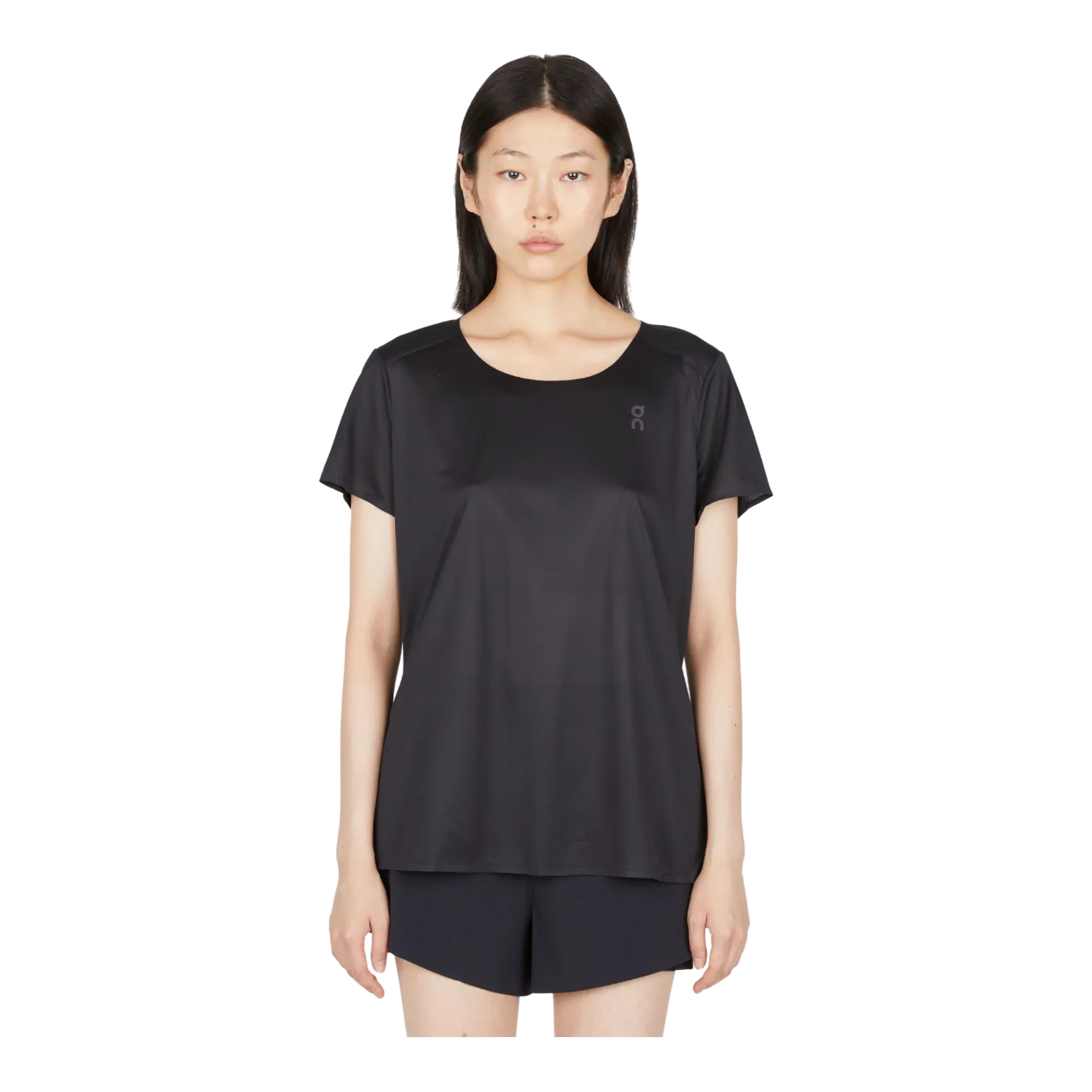 ON PERFORMANCE TSHIRT BLACK FOR WOMEN 202.00237