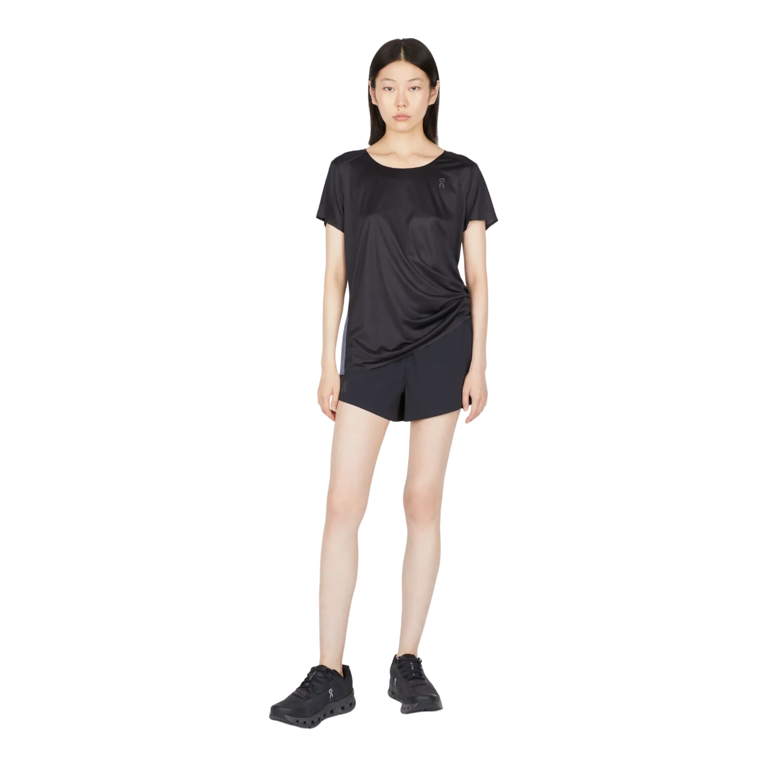 ON PERFORMANCE TSHIRT BLACK FOR WOMEN 202.00237