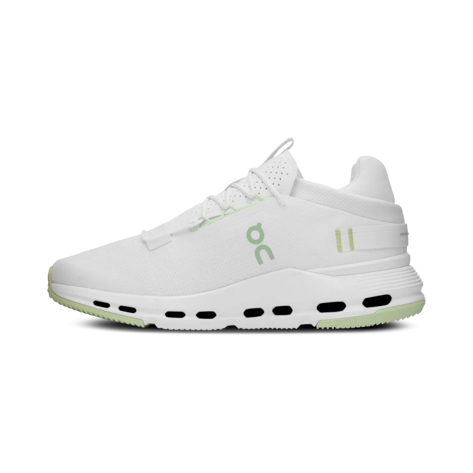 On Shoes Cloudnova 2 White/Sage for Women 3WE30221186