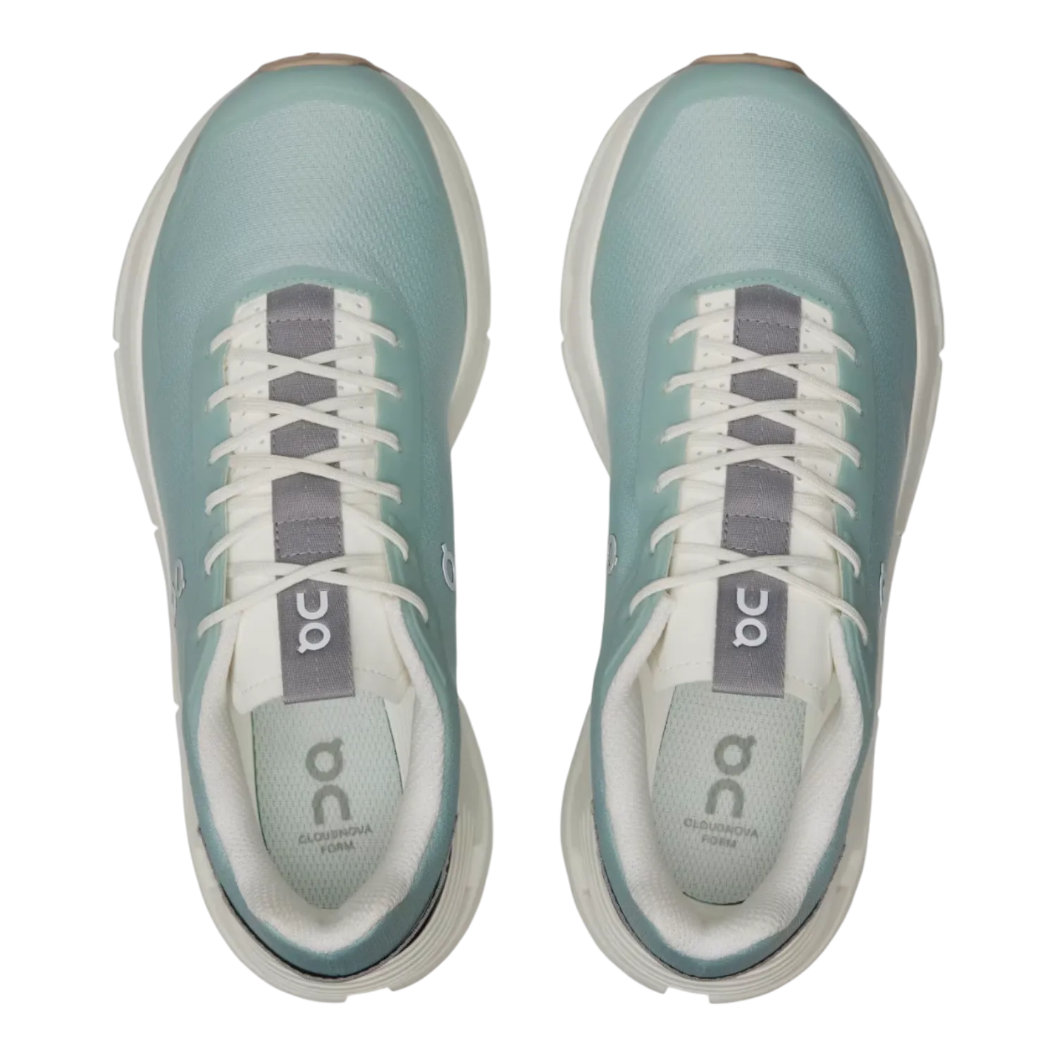 On Shoes Cloudnova Form Mineral/Ivory for Women 26.97875