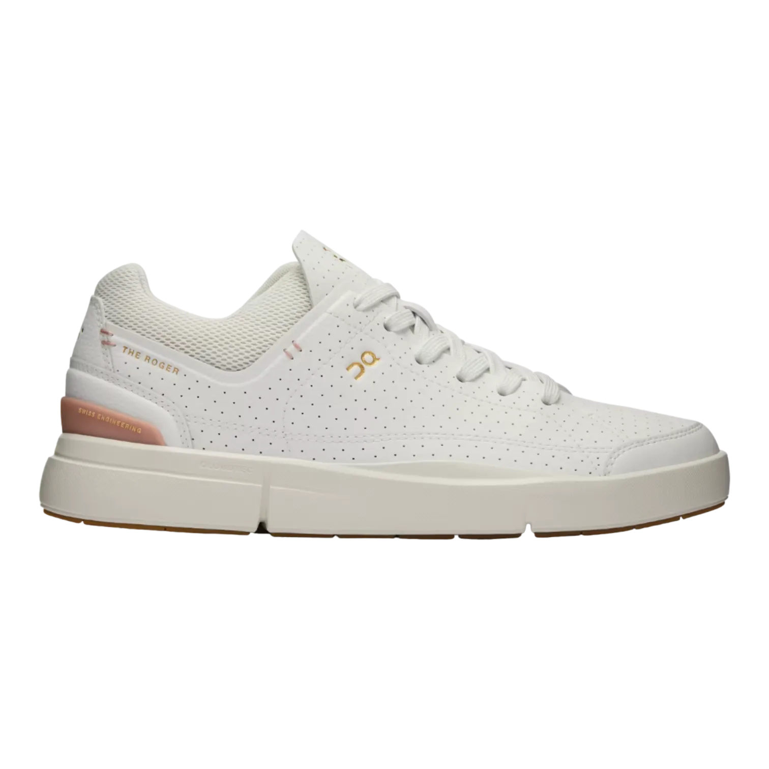 On Shoes The Roger Centre Court White/Woodrose for Women 3WD30241188