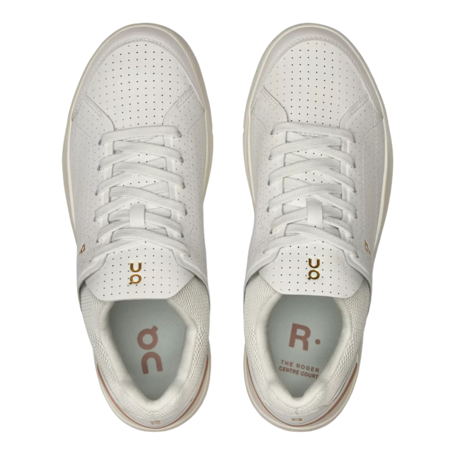 On Shoes The Roger Centre Court White/Woodrose for Women 3WD30241188