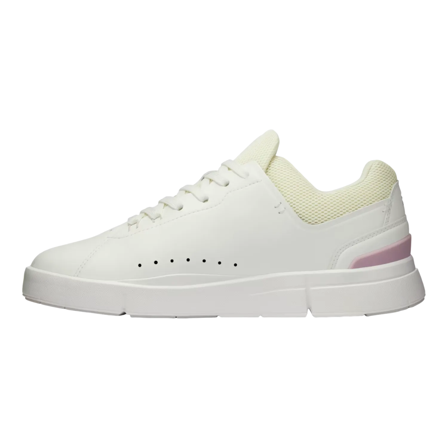 On The Roger Advantage White/Mauve for Women 3WD10652234