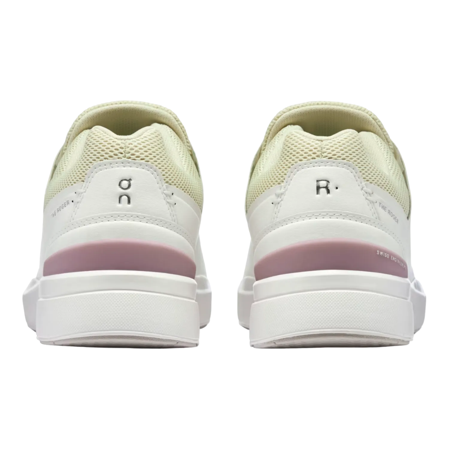 On The Roger Advantage White/Mauve for Women 3WD10652234