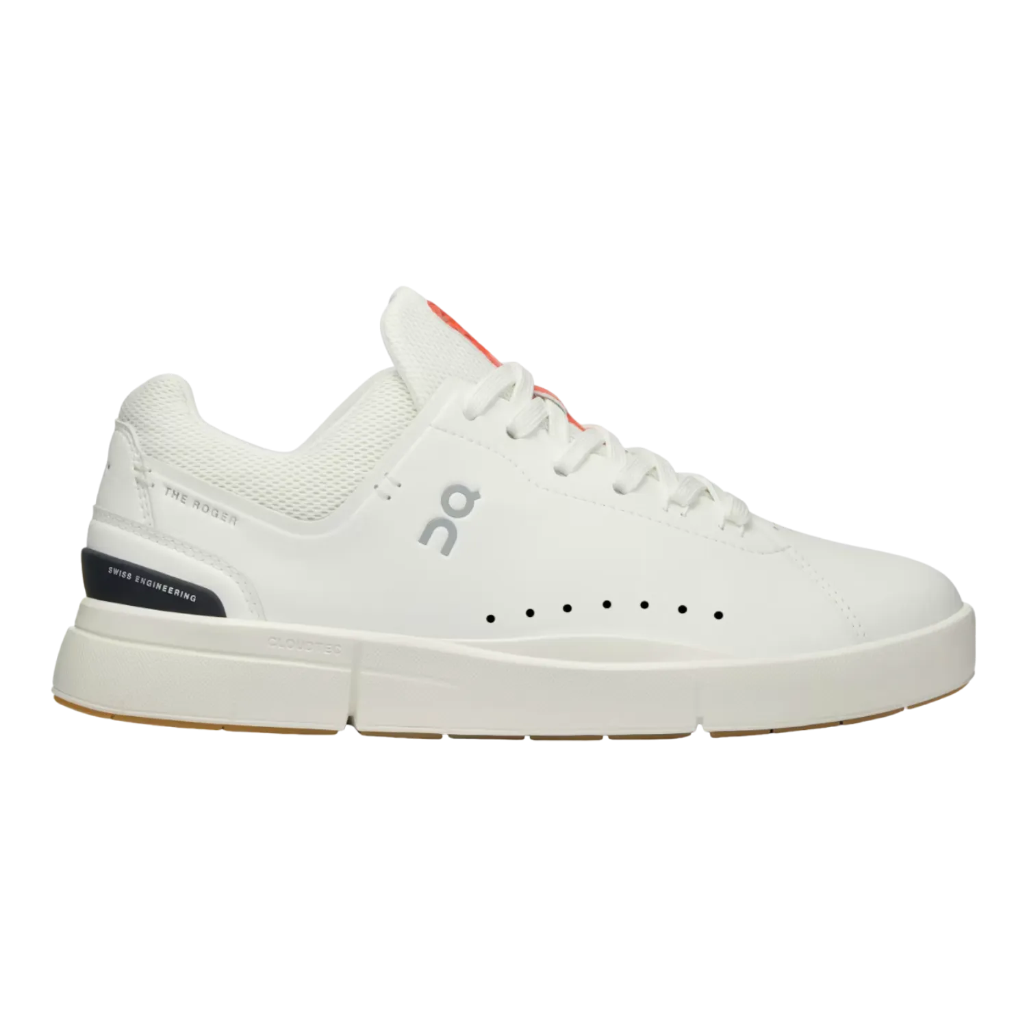 On The Roger Advantage White/Spice for Women 3WD10652237
