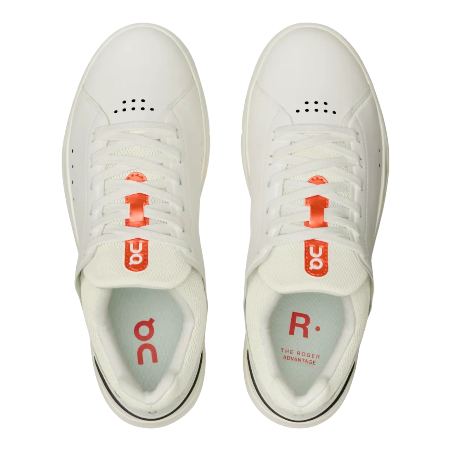 On The Roger Advantage White/Spice for Women 3WD10652237