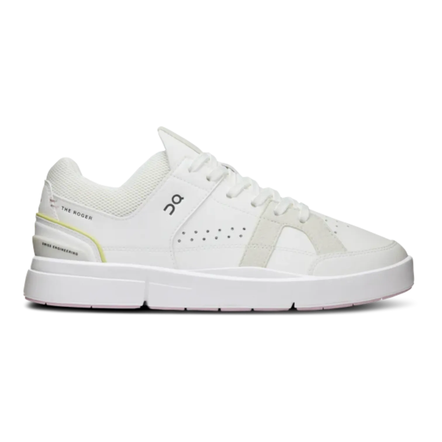 On The Roger Clubhouse 2 White/Mauve for Women 3WD11072234