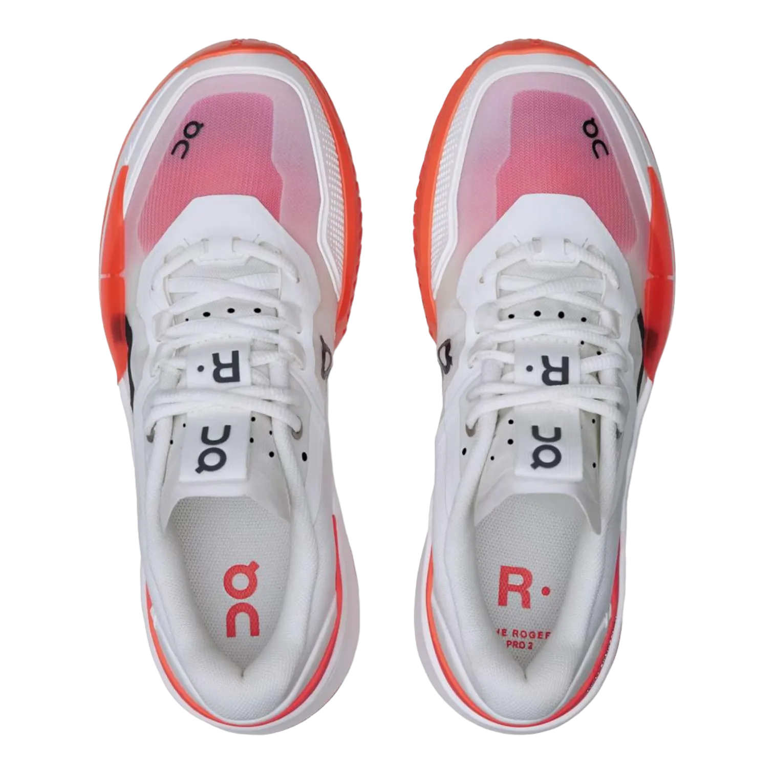 On The Roger Pro 2 White/Flame for Women 3WE10330256