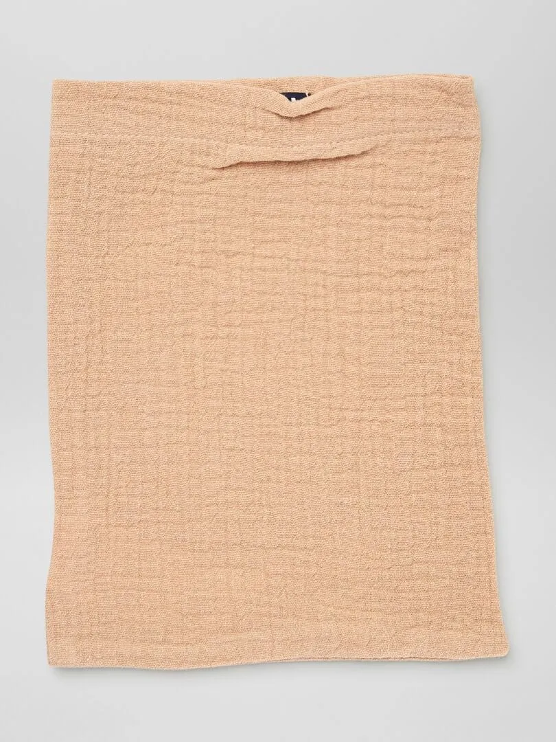 PACK DE 3 MANOPLAS DE BAñO DE FIELTRO  ROSA