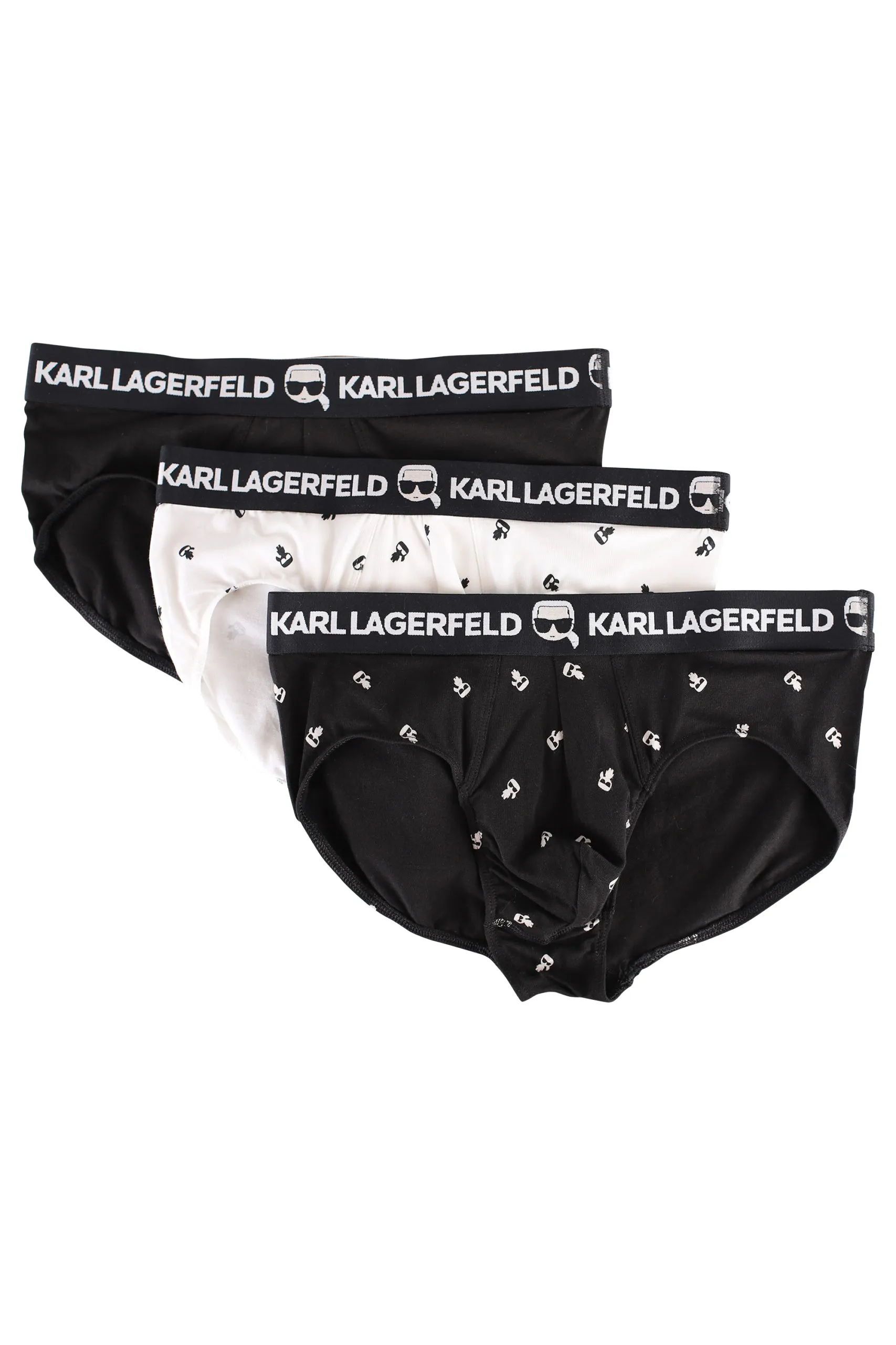 Pack de tres calzoncillos multicolor con logo