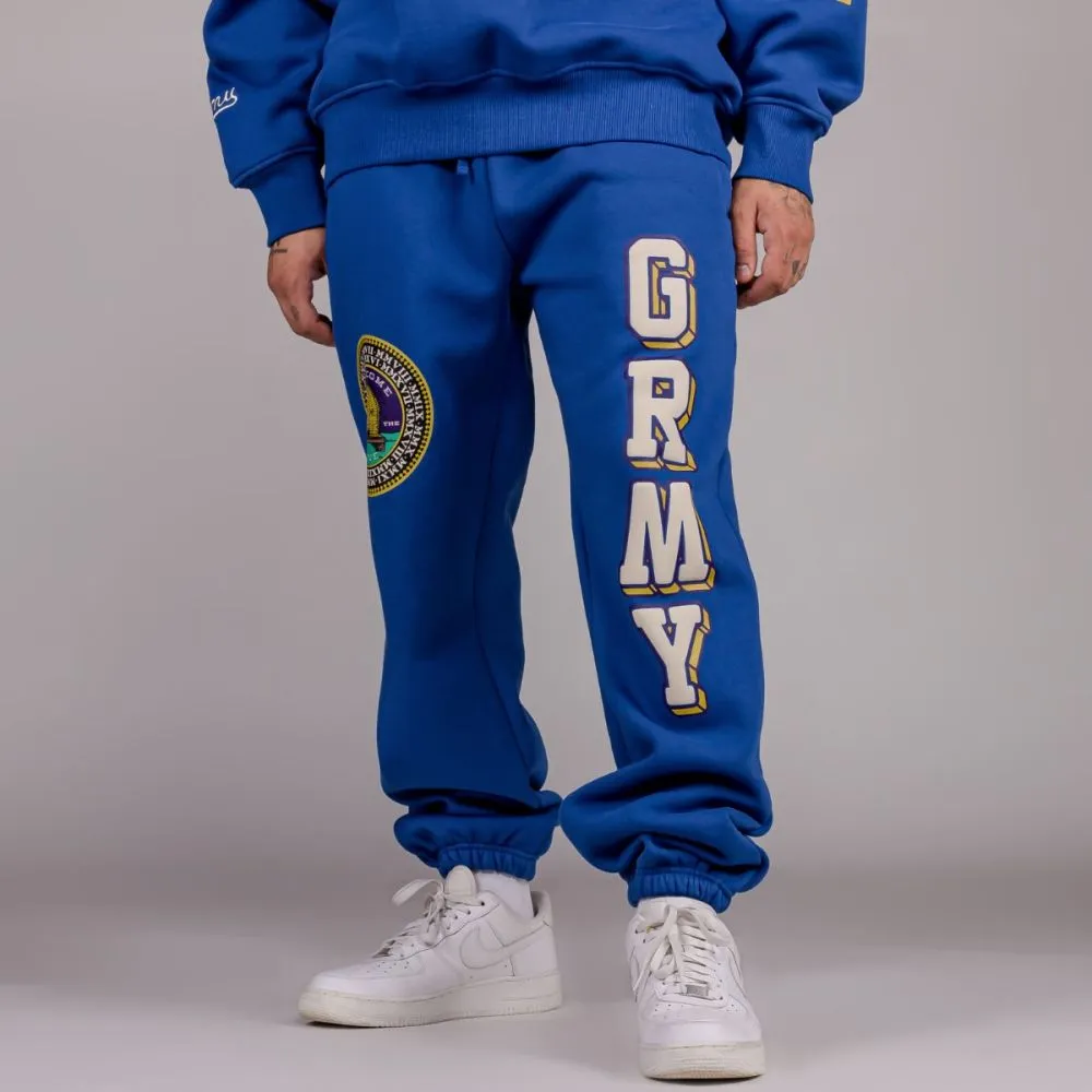 PACK GRIMEY PANT + CREWNECK "HIVE" HEAVYWEIGHT  BLUE | FALL 22