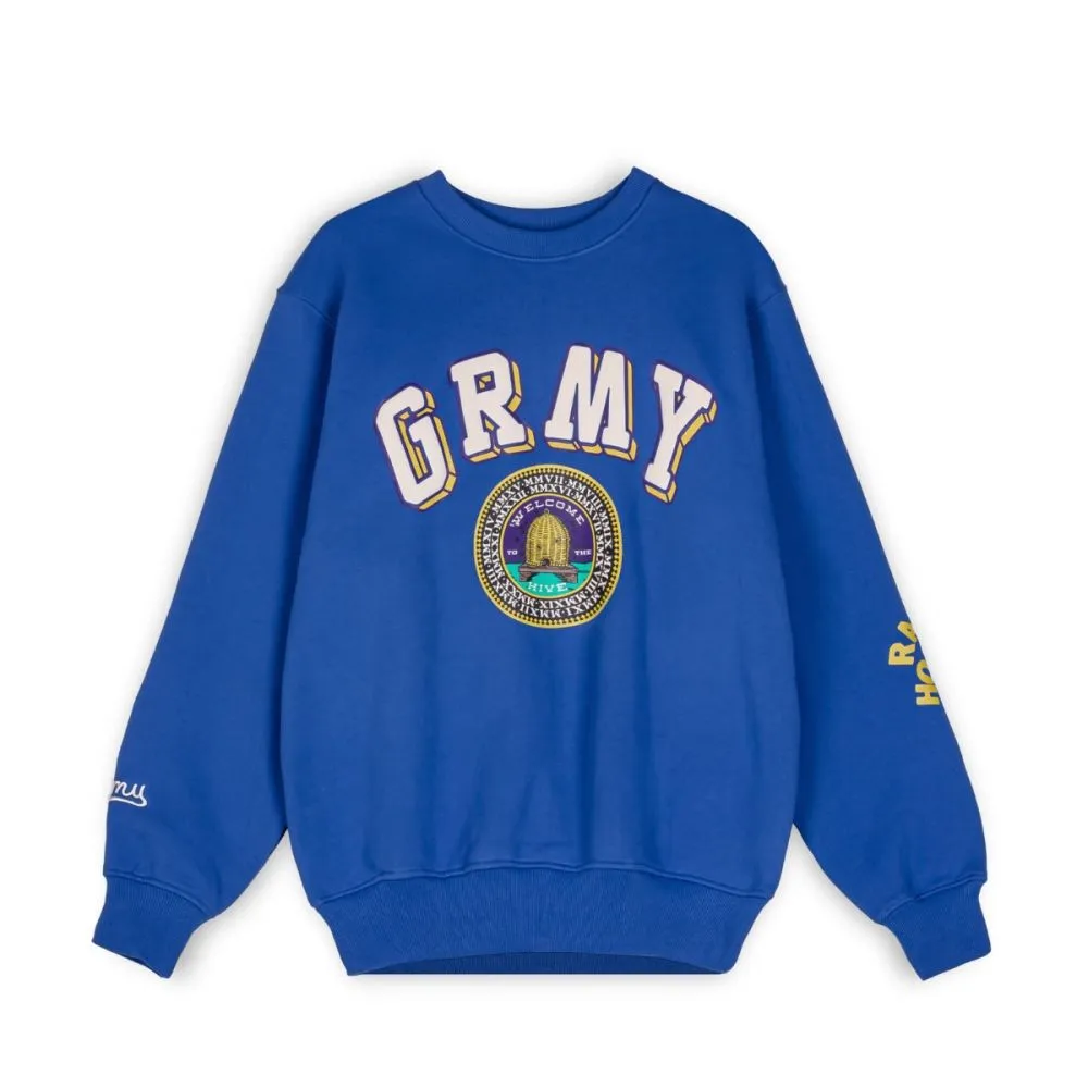 PACK GRIMEY PANT + CREWNECK "HIVE" HEAVYWEIGHT  BLUE | FALL 22