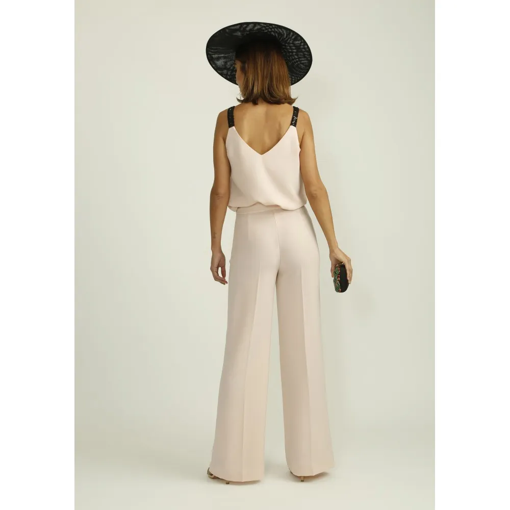 Pantalón ALBA CONDE ancho rosa