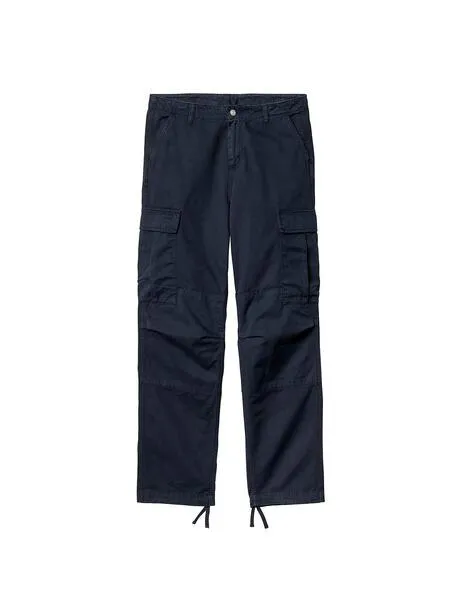 Pantalón carhartt wip regular cargo marino de hombre