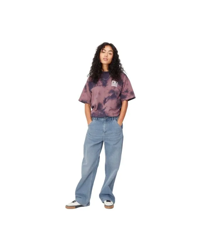 Pantalón Vaquero Carhartt WIP W' Simple Pant Azul (Light True Washed)