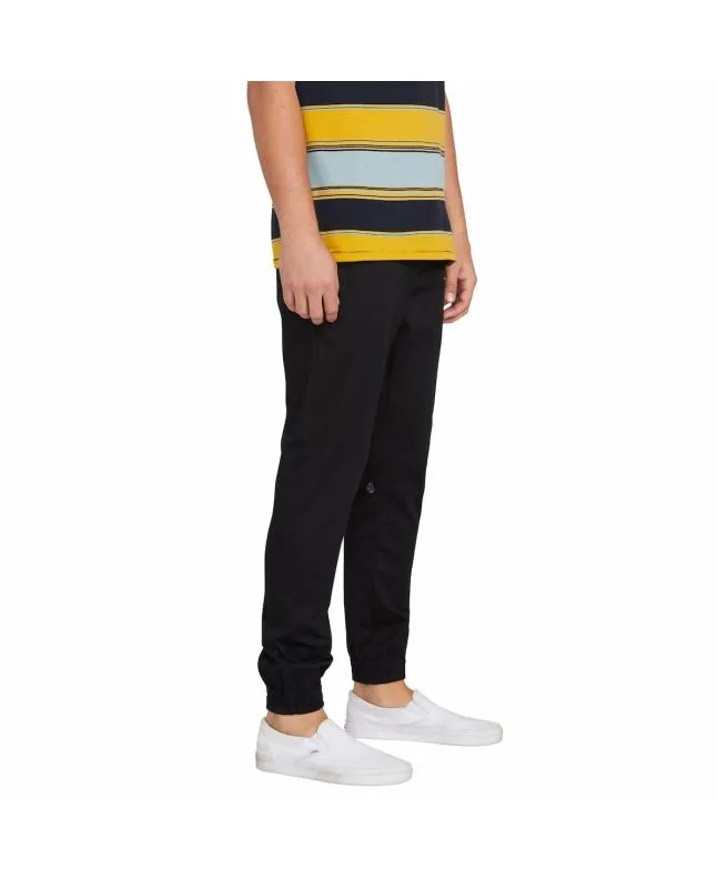 Pantalón Volcom Frickin Slim Tapered Jogger Negro 