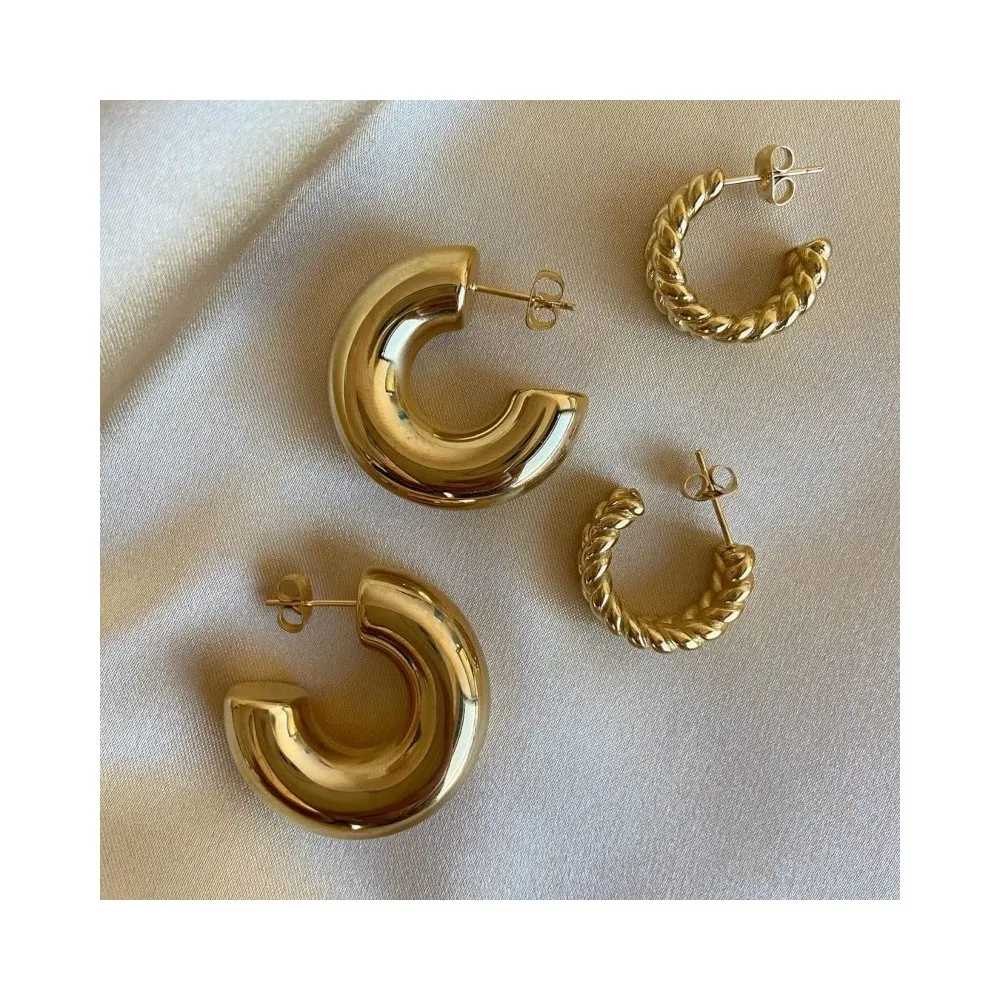 Pendientes Argelia Oro (PAR)