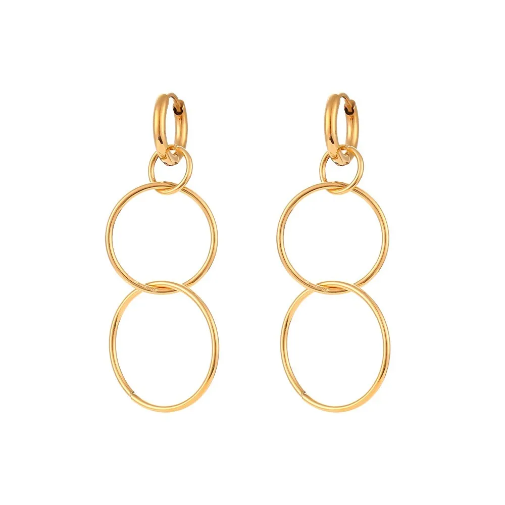 Pendientes Aros Amanda Oro (PAR)