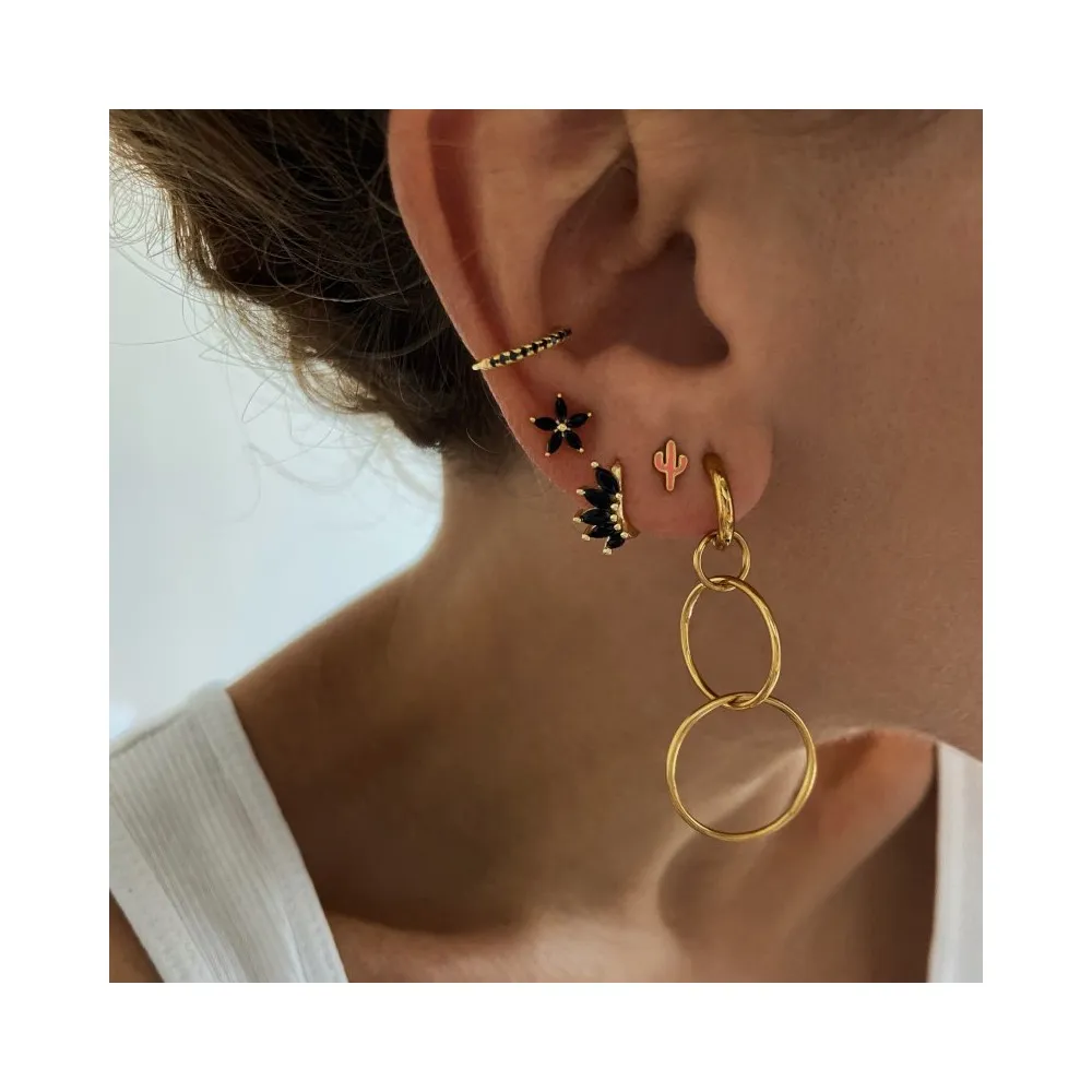 Pendientes Aros Amanda Oro (PAR)