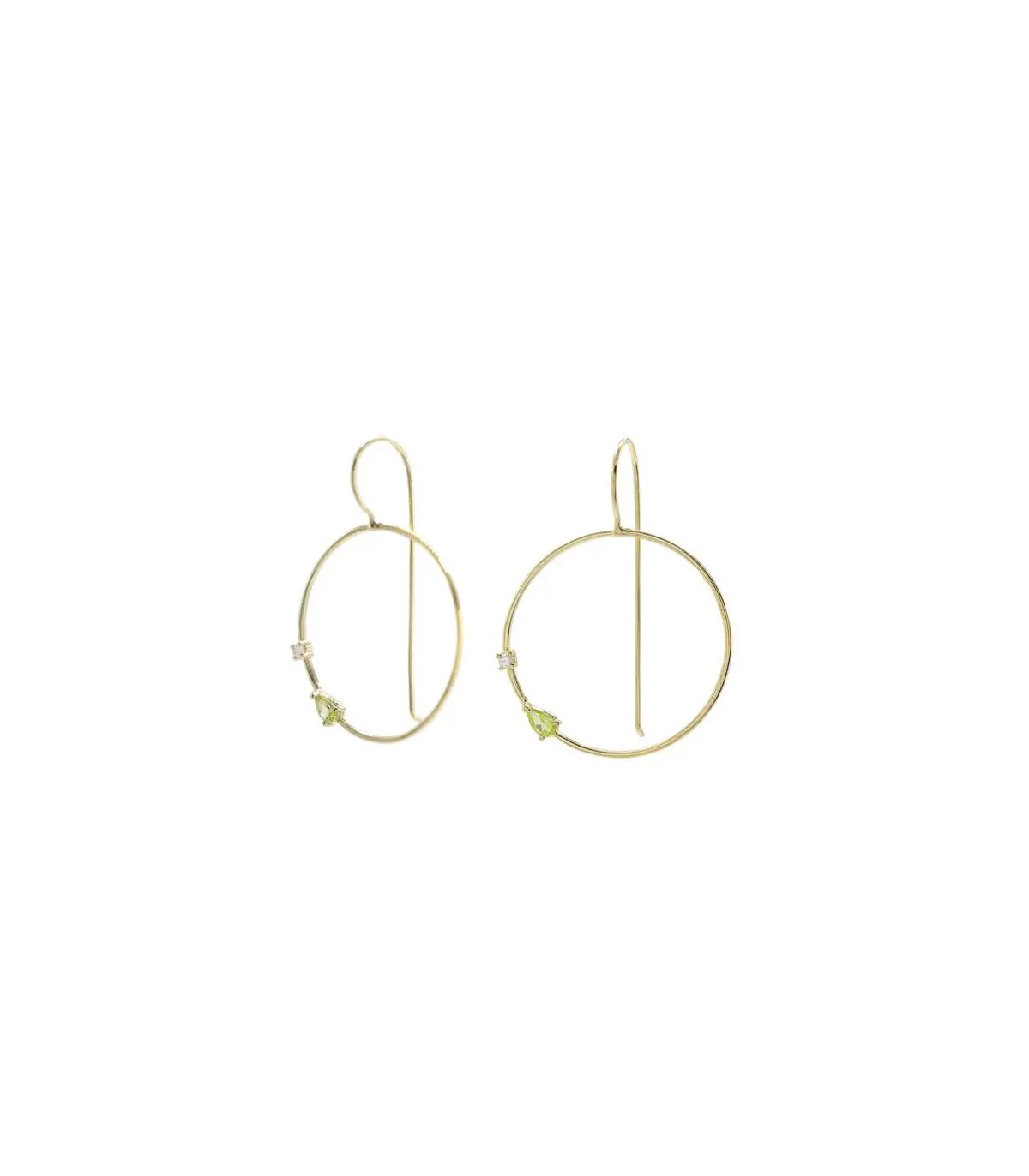 PENDIENTES LINEARGENT ARO CON CIRCONITA  17514VA