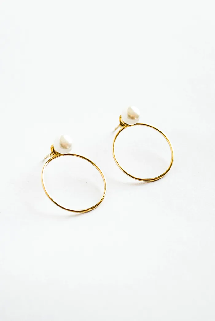 Pendientes Perla y Aro