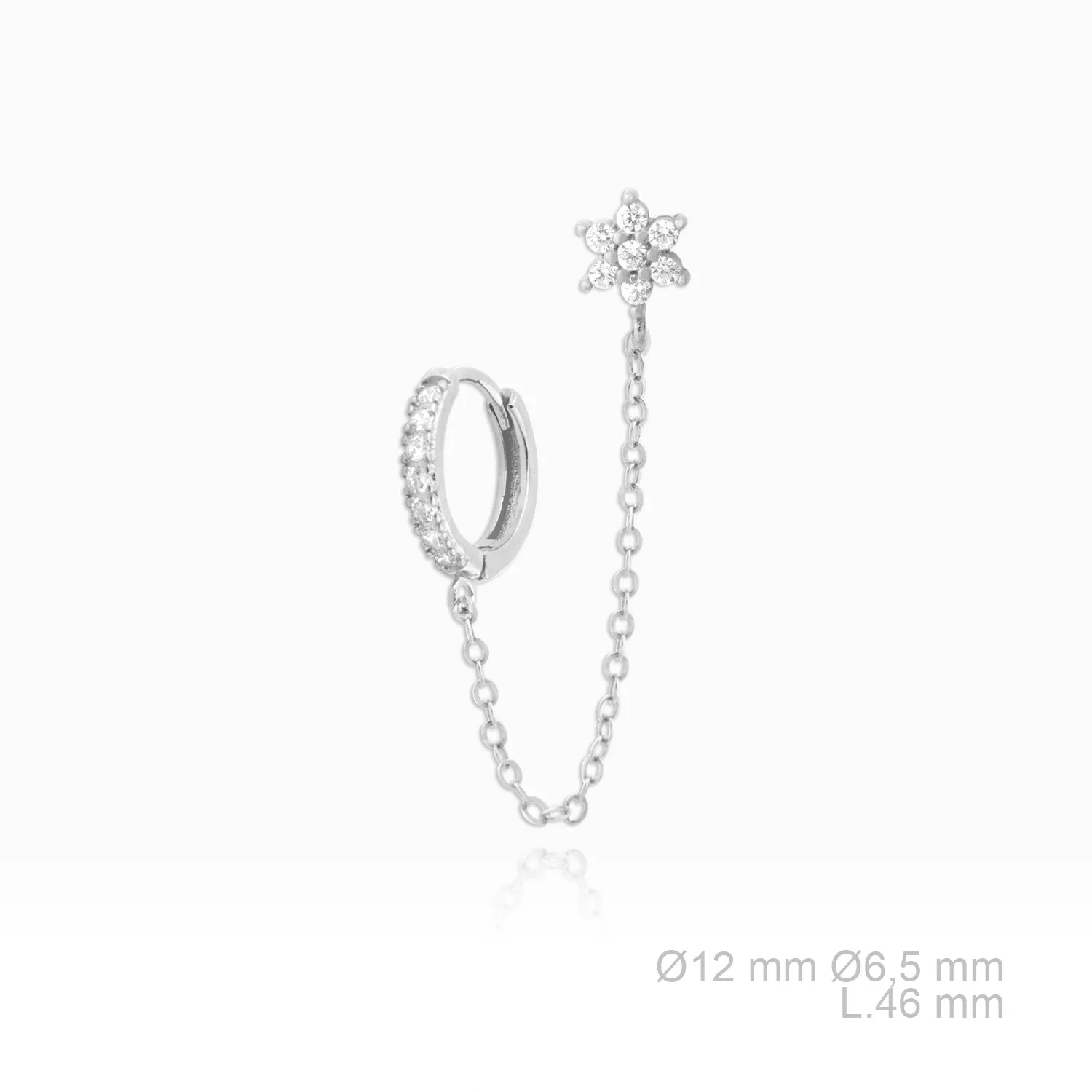pendientes Plata Estrellas y Aro