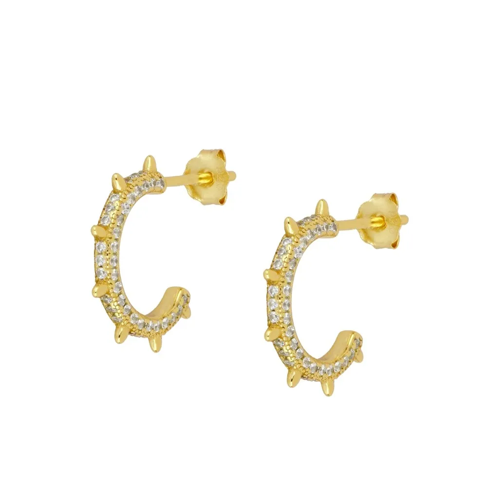 Pendientes Rotan Oro (PAR)