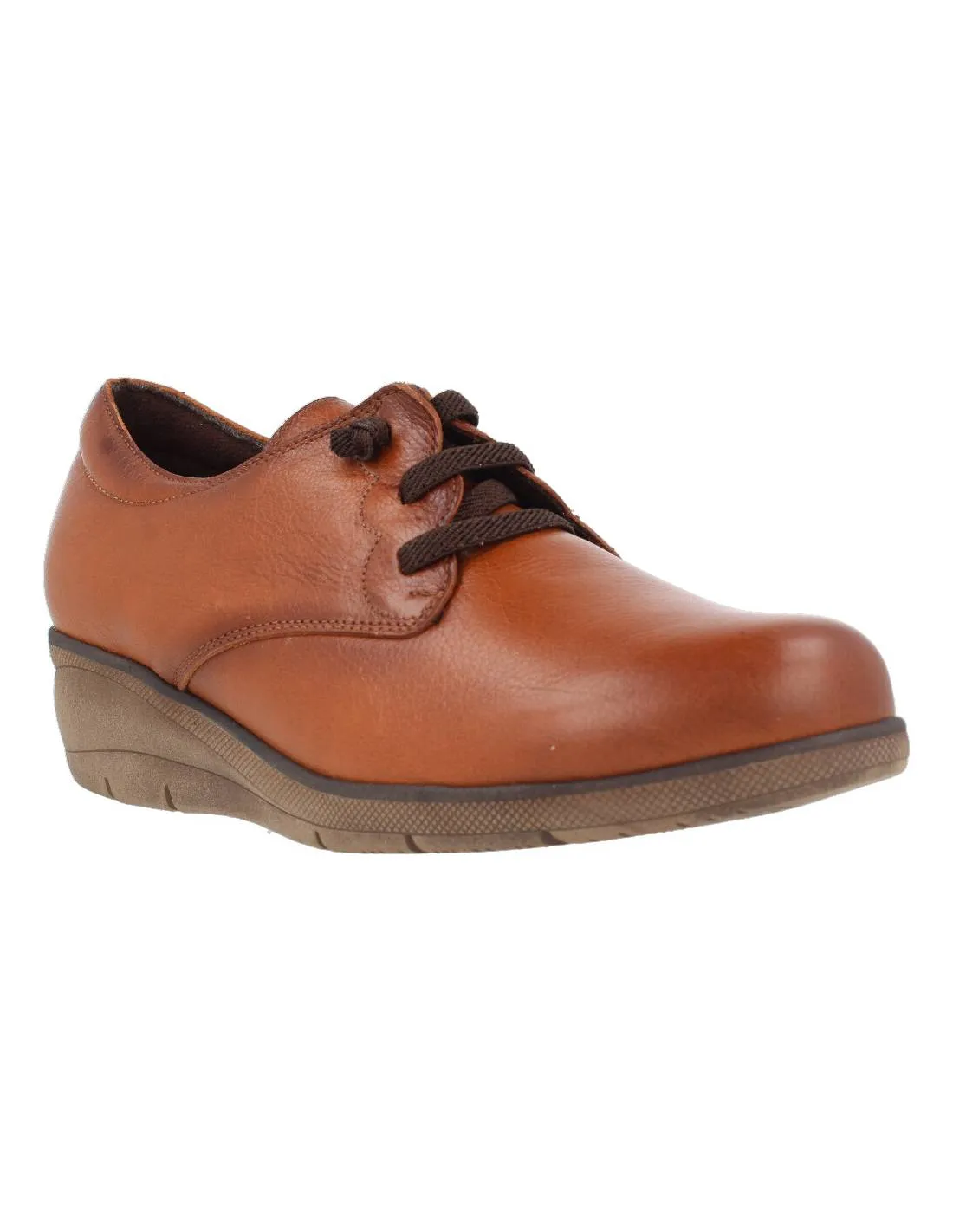 PEPE MENARGUES  ZAPATO ANCHO ESPECIAL CORDONES CUERO 2022