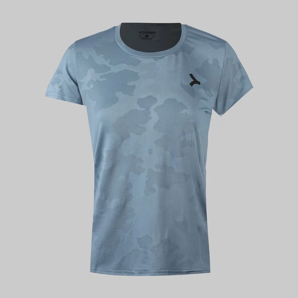 Playera Onboard Setfly Camu Mujer