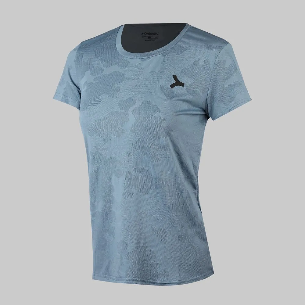 Playera Onboard Setfly Camu Mujer