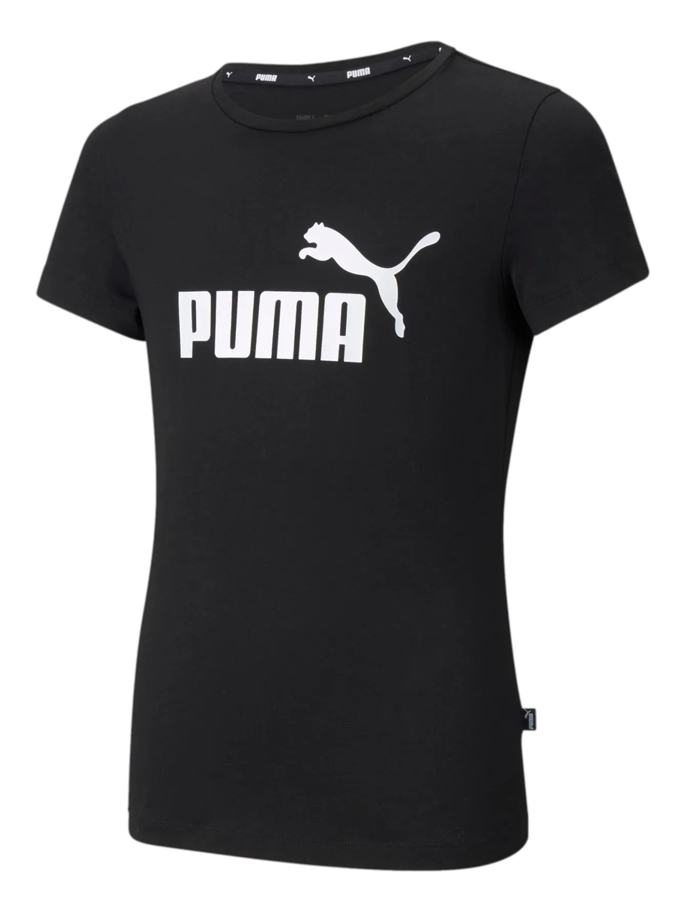 Playera Puma 587029  Negro Para Niña