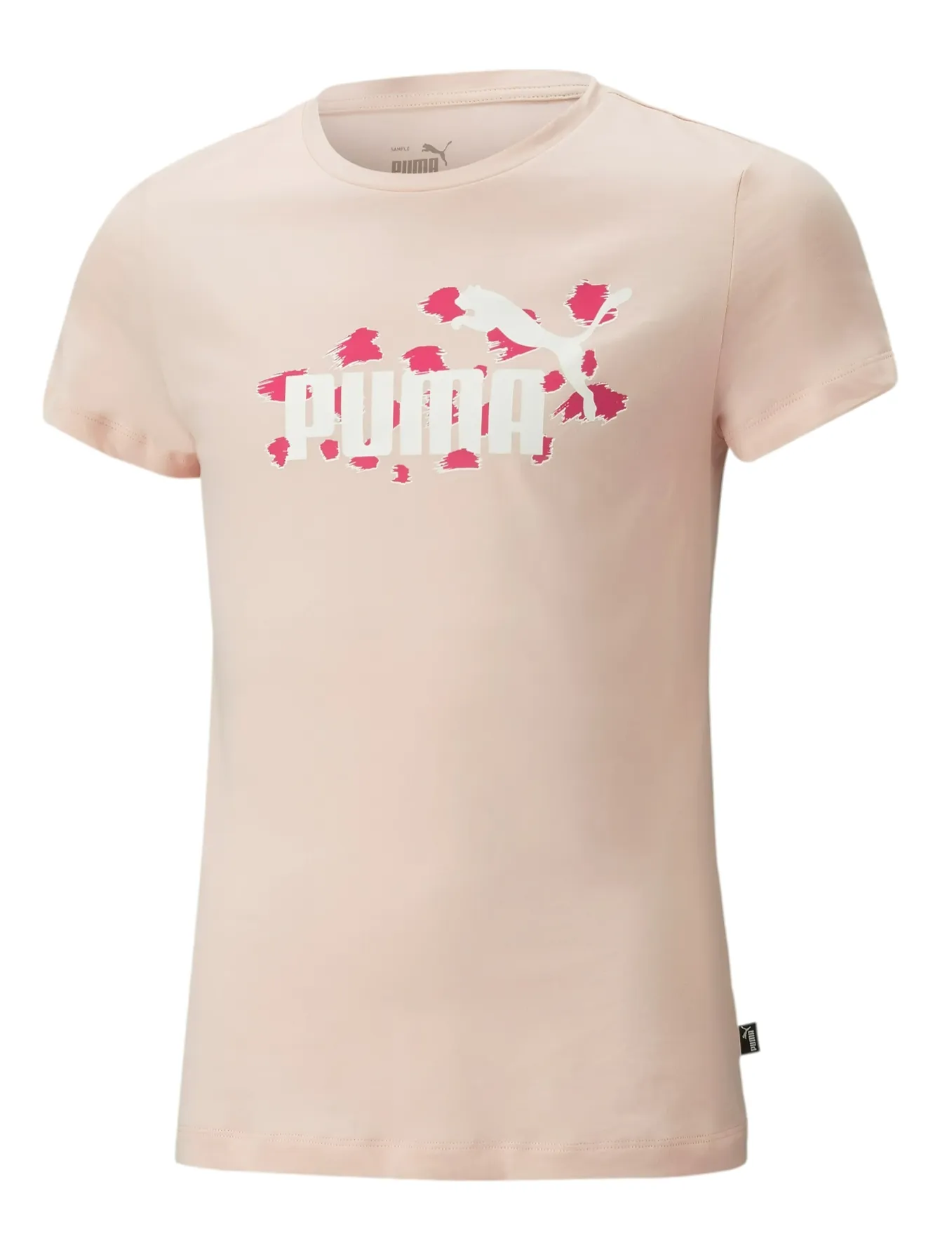 Playera Puma 673516 66 Rosa Para Niña