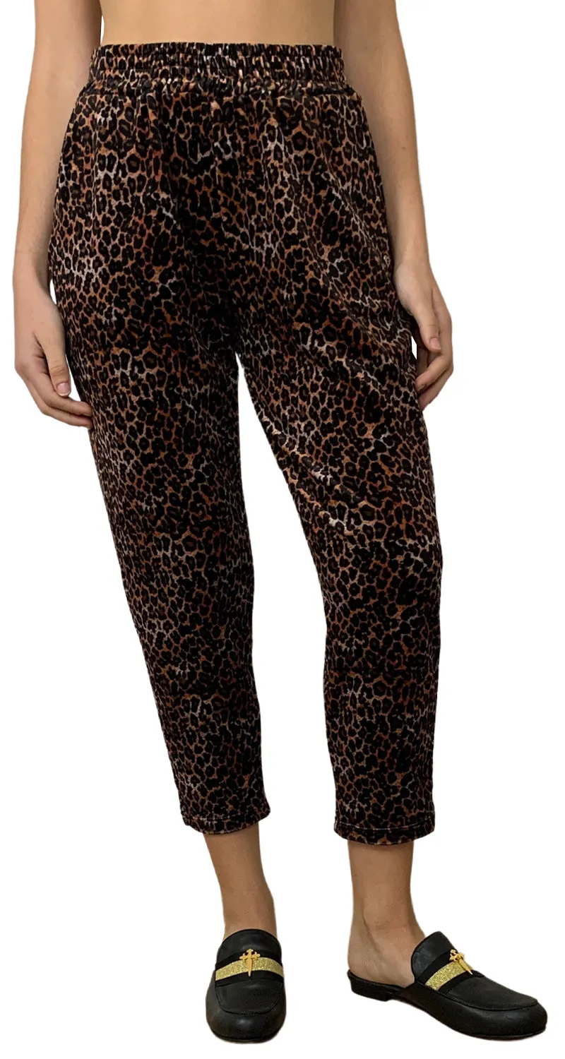 PLEASE Pantalón Leopard in the City