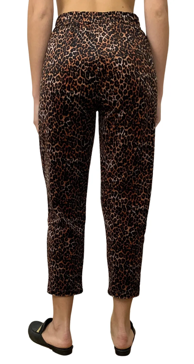 PLEASE Pantalón Leopard in the City