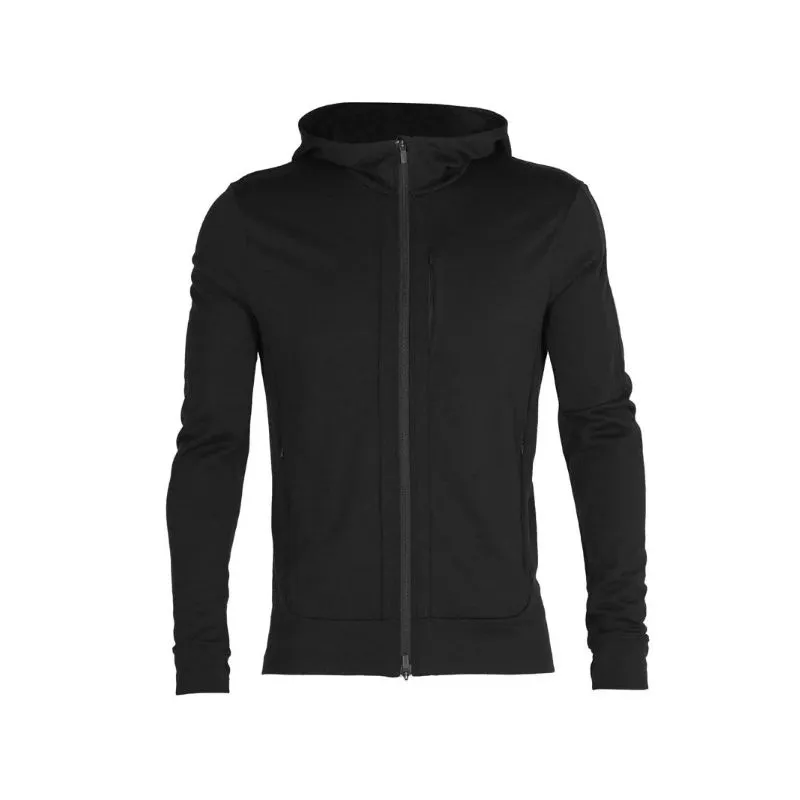 Polar para hombre Icebreaker Quantum III Ls Zip (Black)