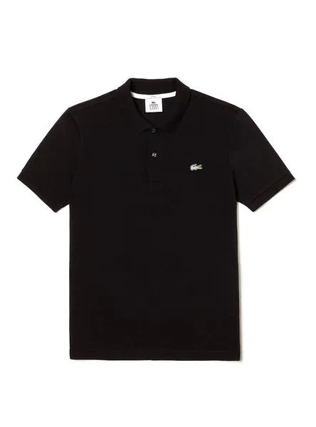 polo lacoste live unisex strech negro 