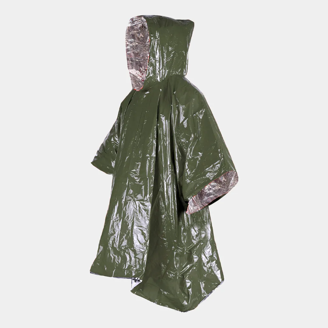 PONCHO DE EMERGENCIA VERDE OLIVA  PENTAGON TAC MAVEN