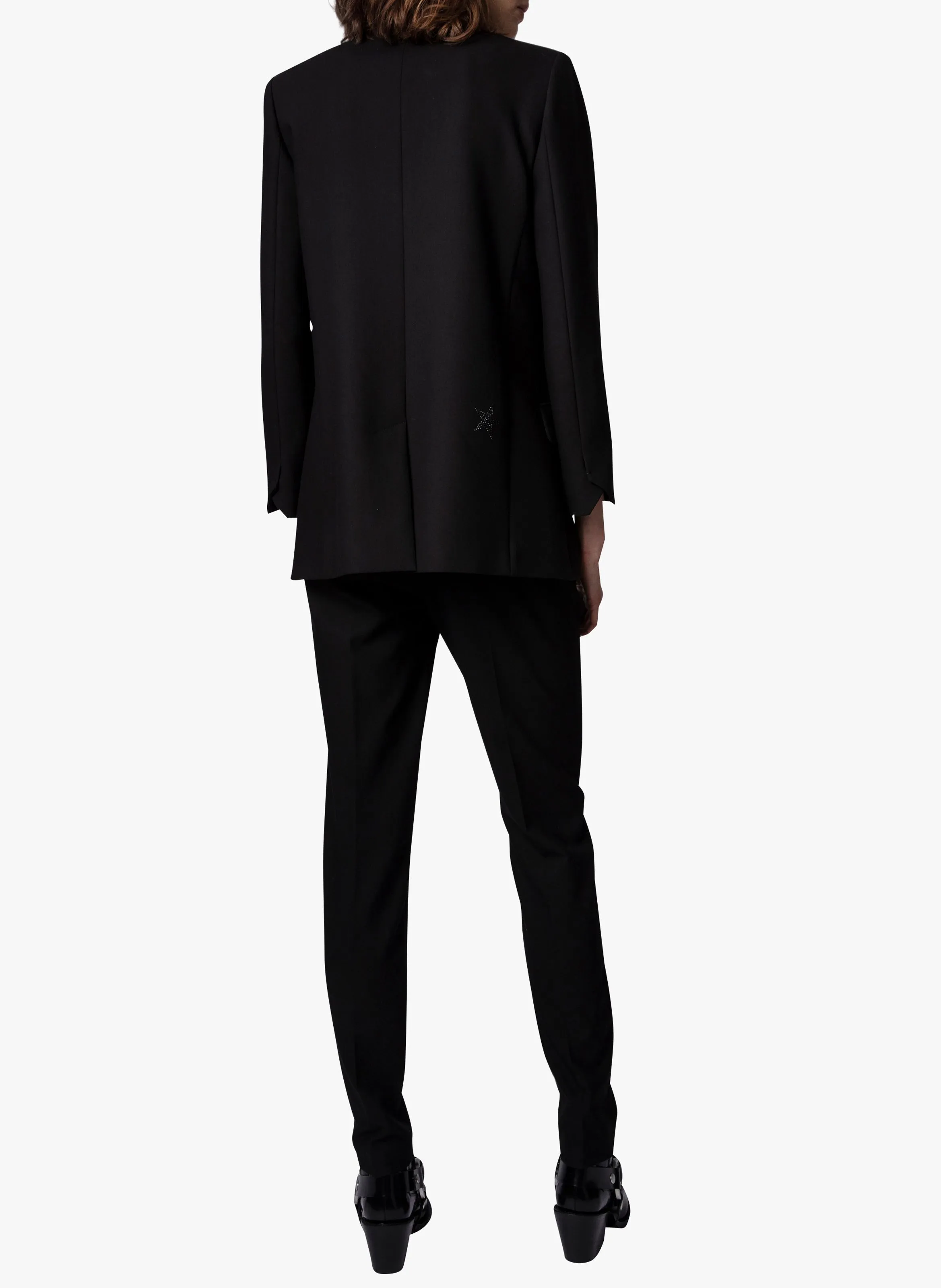 PRUNE  PANTALóN RECTO EN NEGRO