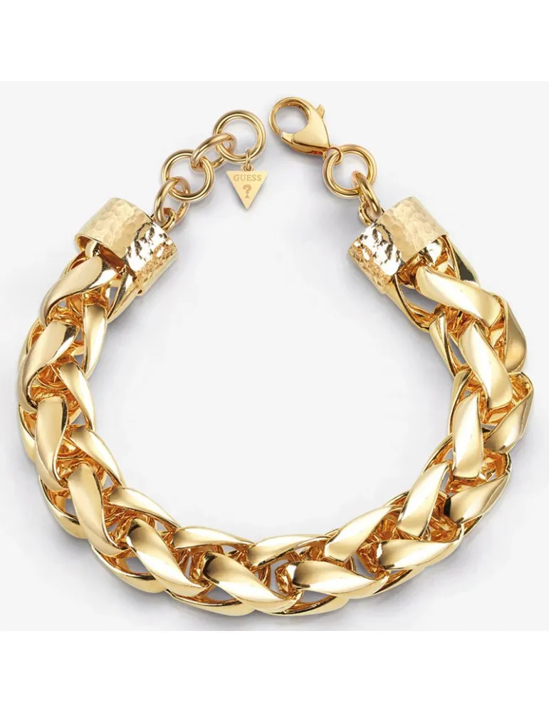 Pulsera Guess Mujer Enchainted Acero Dorado