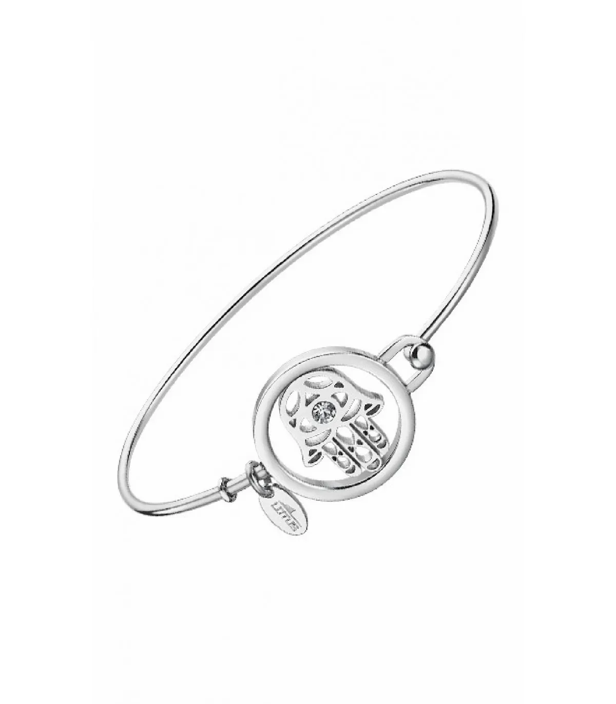 PULSERA LOTUS STYLE MUJER MANO DE FáTIMA ACERO INOXIDABLE  LS20142/6
