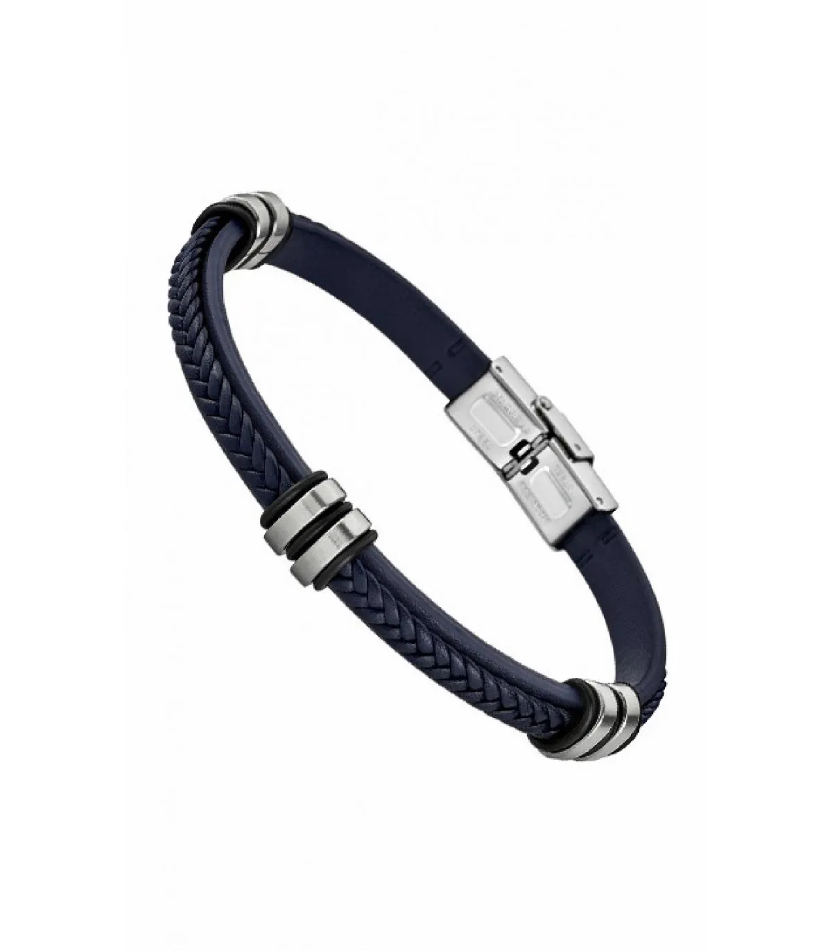 PULSERA LOTUS STYLE URBAN HOMBRE DE PIEL AZUL  LS18292/5