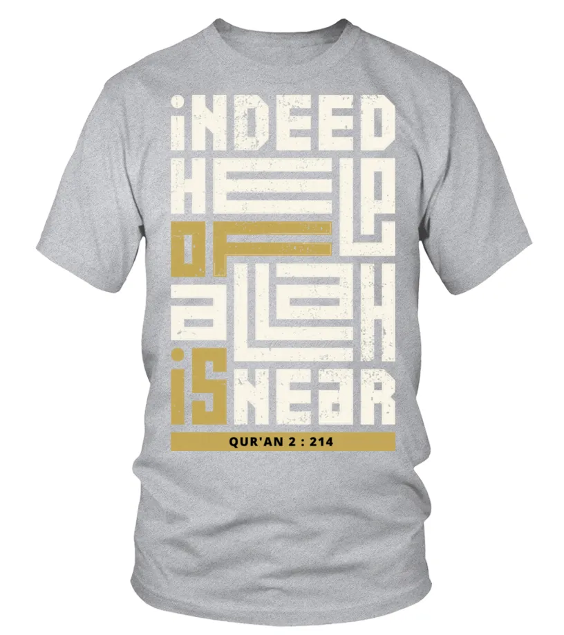 "Nearness of Allah: Faithful Inspiration Tee" Camiseta cuello redondo Unisex