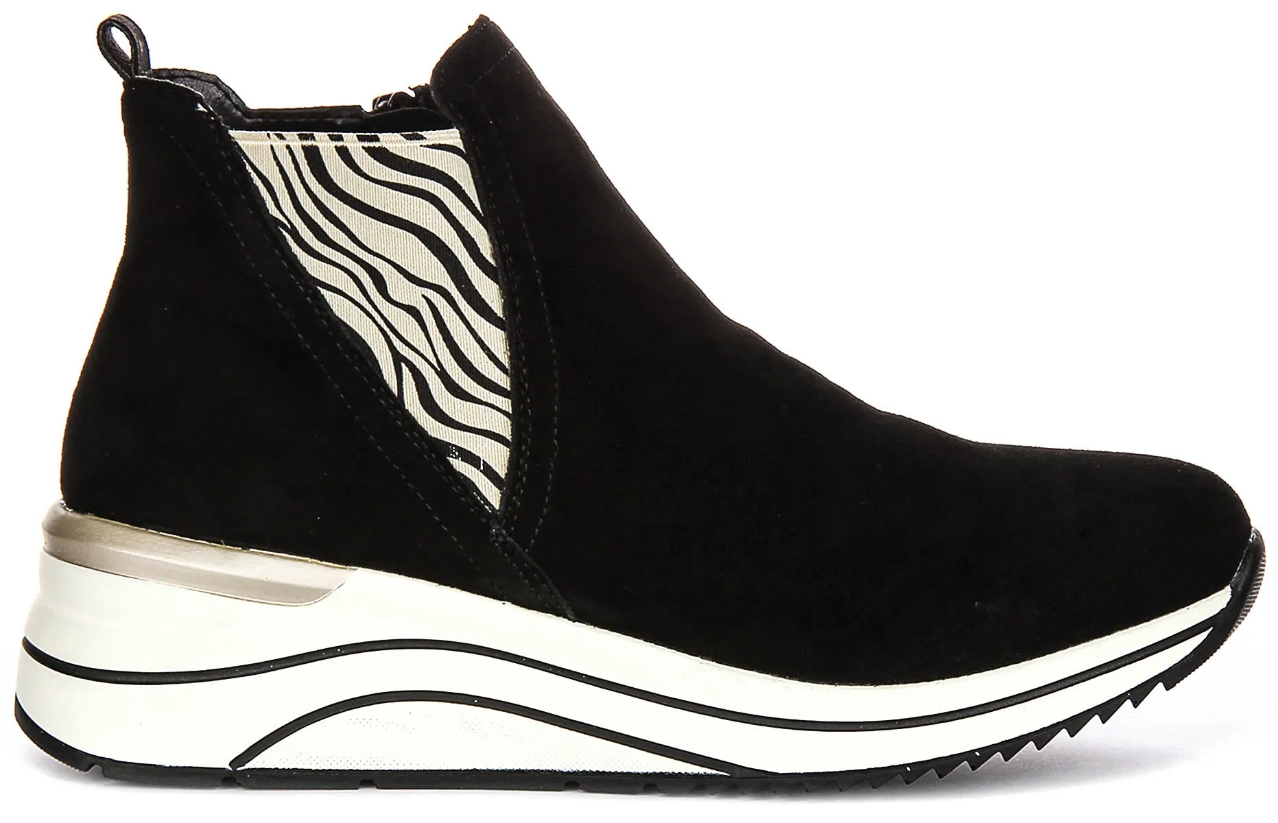 REMONTE D0T7503 IN BLACK WHITE FOR WOMEN