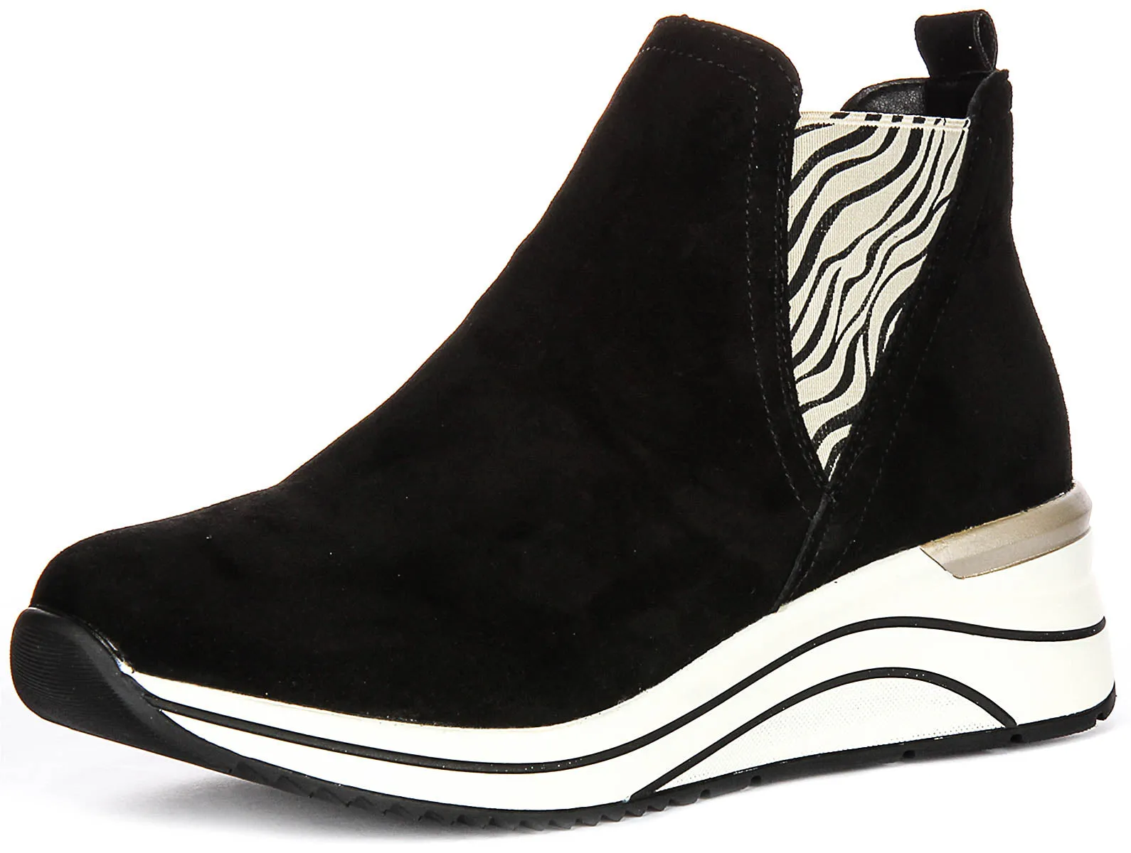 REMONTE D0T7503 IN BLACK WHITE FOR WOMEN