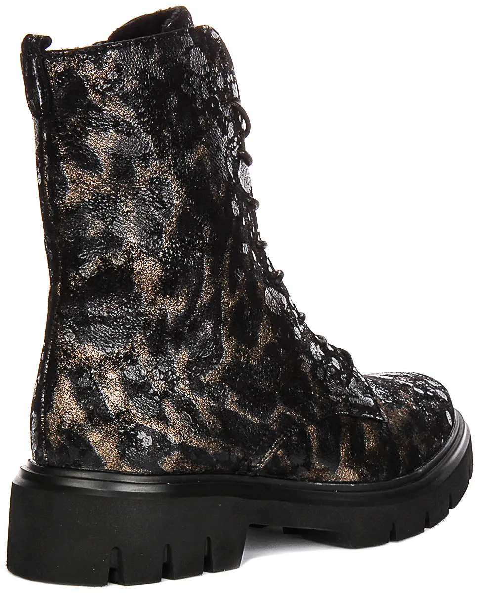 REMONTE D1W7203 IN BLACK GOLD FOR WOMEN